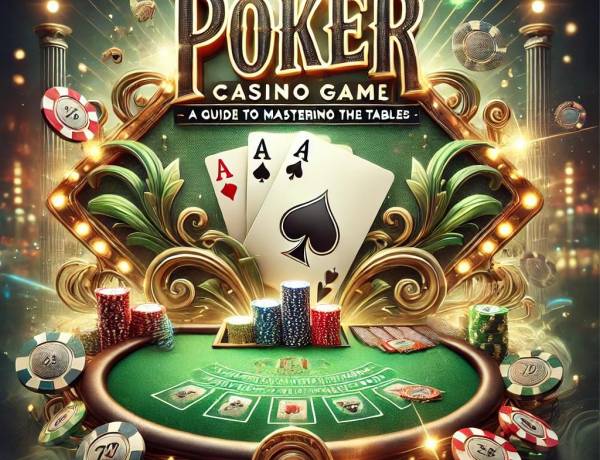 Poker Casino Game: A Guide to Mastering the Tables