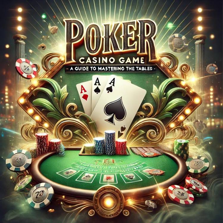 Poker Casino Game: A Guide to Mastering the Tables